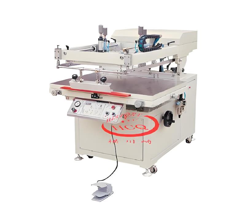 斜臂式絲印機,斜臂式半自動絲印機